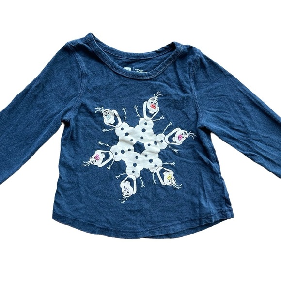 Baby Gap 2T Girls Graphic Long Sleeve  Tee Shirts Bundle - Picture 2 of 5